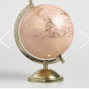 PINK AND GOLD GLOBE